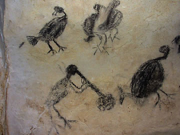 Tiano cave drawing