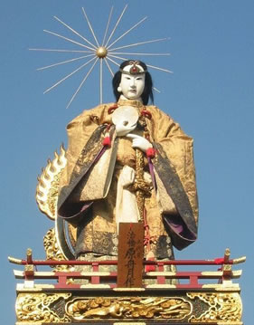 folk Amaterasu in Japan